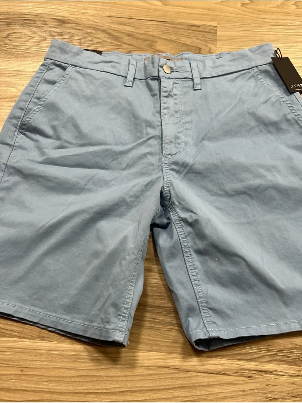 Joe’s Jeans Trousers Short 100% Cotton Casual Light Blue Men’s Size 31 NWT